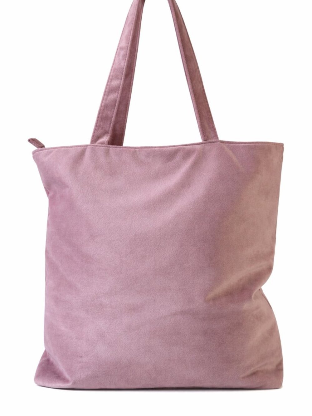 Pink Velvet Bag Shoulder Casual Tote Bag Casual Tote Women’s Bags Zipper Boho